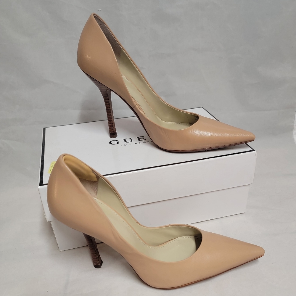 Guess Nude Carrie (D'orsay pump) heel 8.5